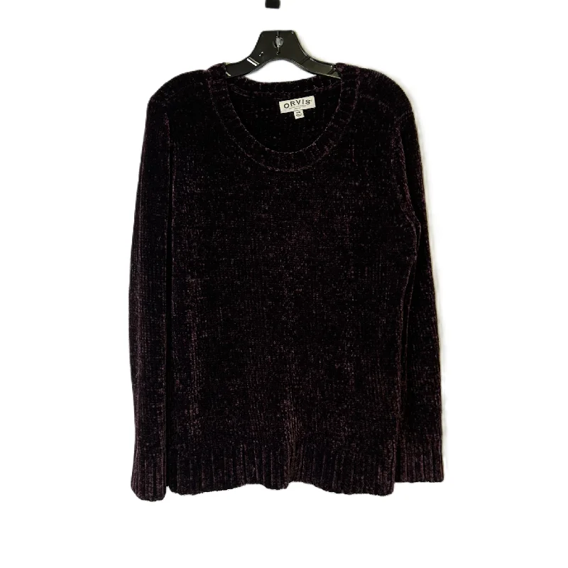 Grand Opening Sale Sweater By Orvis In Purple, Size: M