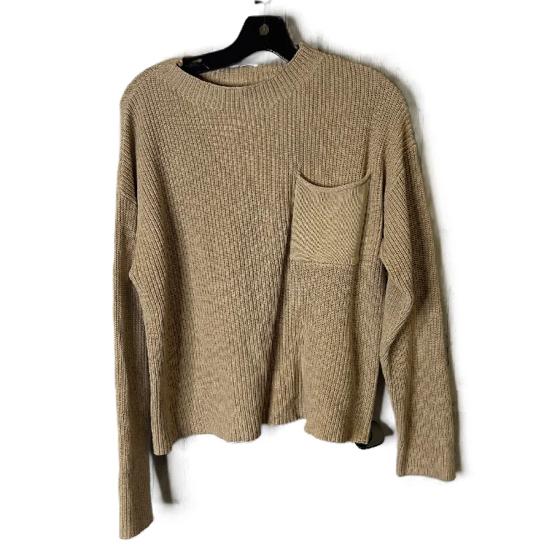 Exclusive Online Offer Sweater By Pinbara In Tan, Size: S