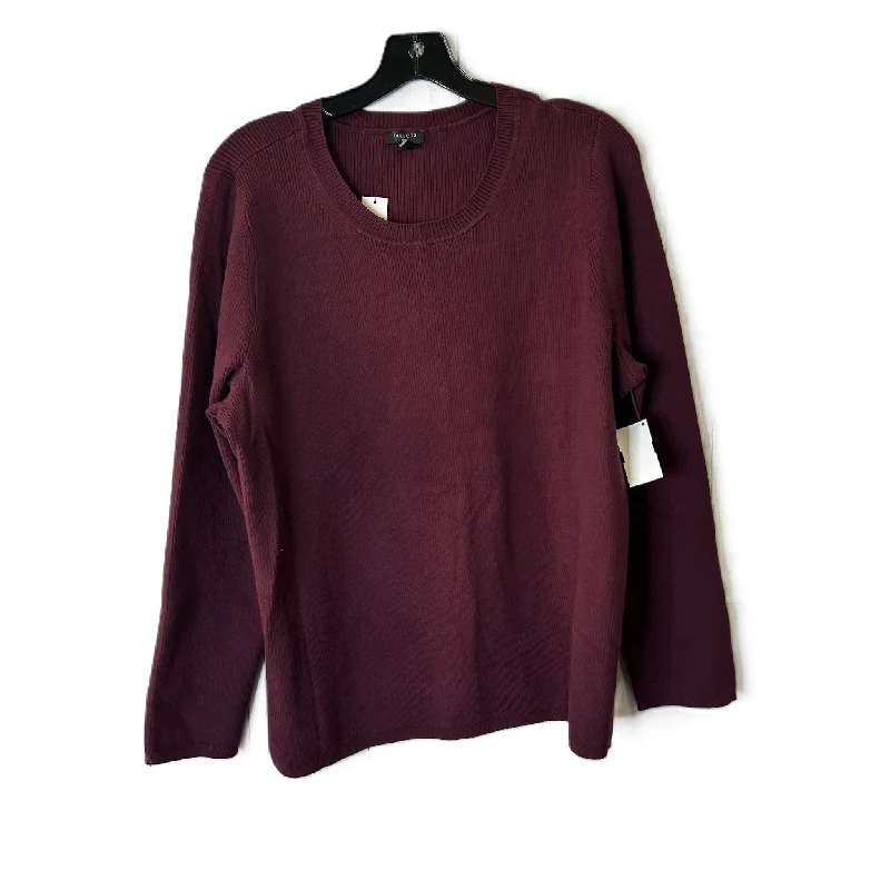 Reduced Prices Sweater By Talbots In Purple, Size: 2x