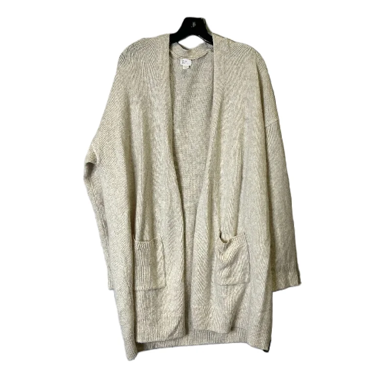 Exclusive Offers Sweater Cardigan By Stars Above In Cream, Size: Xl