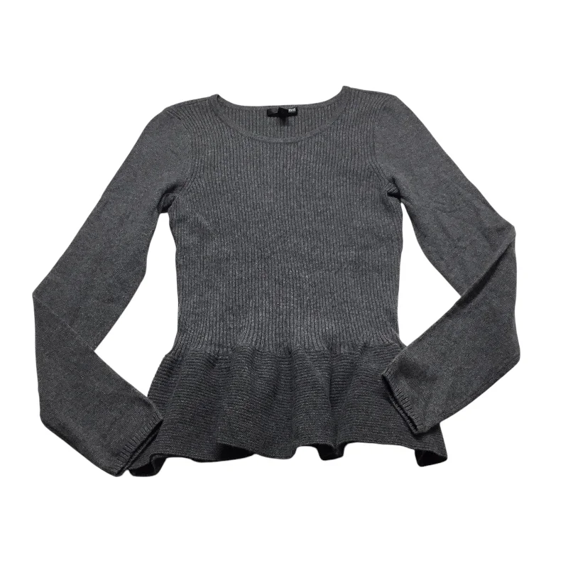 TIME-Limited Offer Sweater Cashmere By Aqua In Grey, Size: L