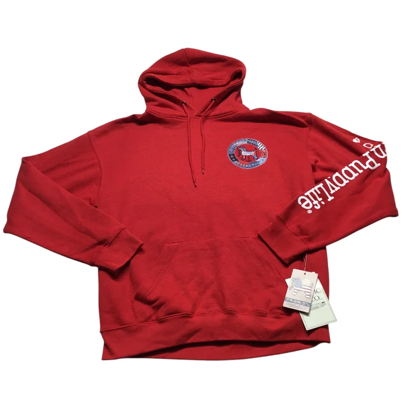 Discount Days Sweatshirt Hoodie By Cmc In Red, Size: M