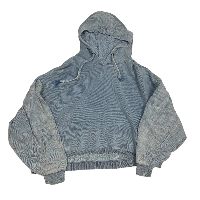 Closeout Sweatshirt Hoodie By Vintage Havana In Blue, Size: S
