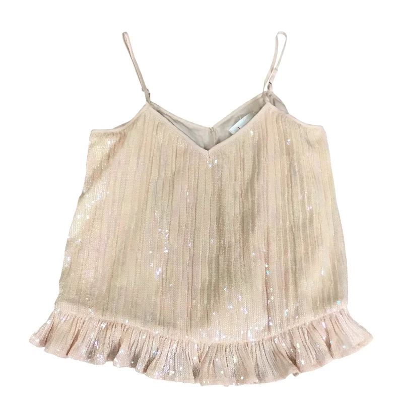 Deal Dash Tank Top By Anthropologie In Peach, Size: 8
