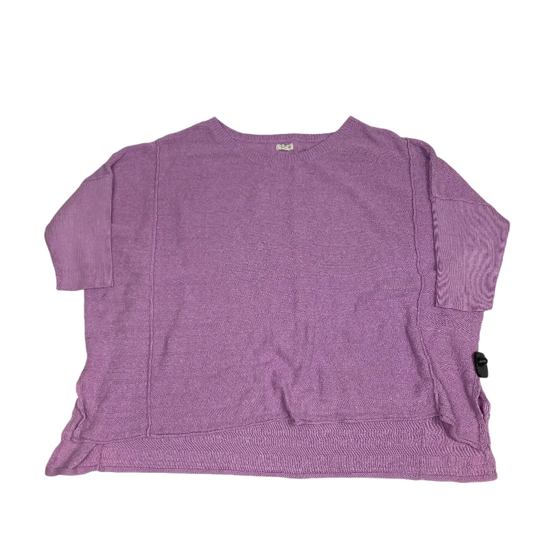 Time-Limited Offer Top 3/4 Sleeve By Pilcro In Purple, Size: L