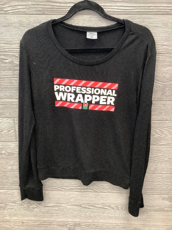 Deal of the Week Top Long Sleeve By Cmf In Black, Size: S