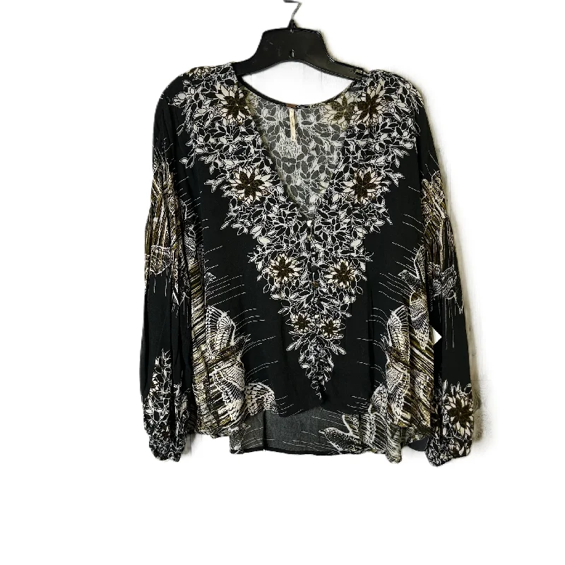 Limited Time Offer Top Long Sleeve By Free People In Black, Size: S