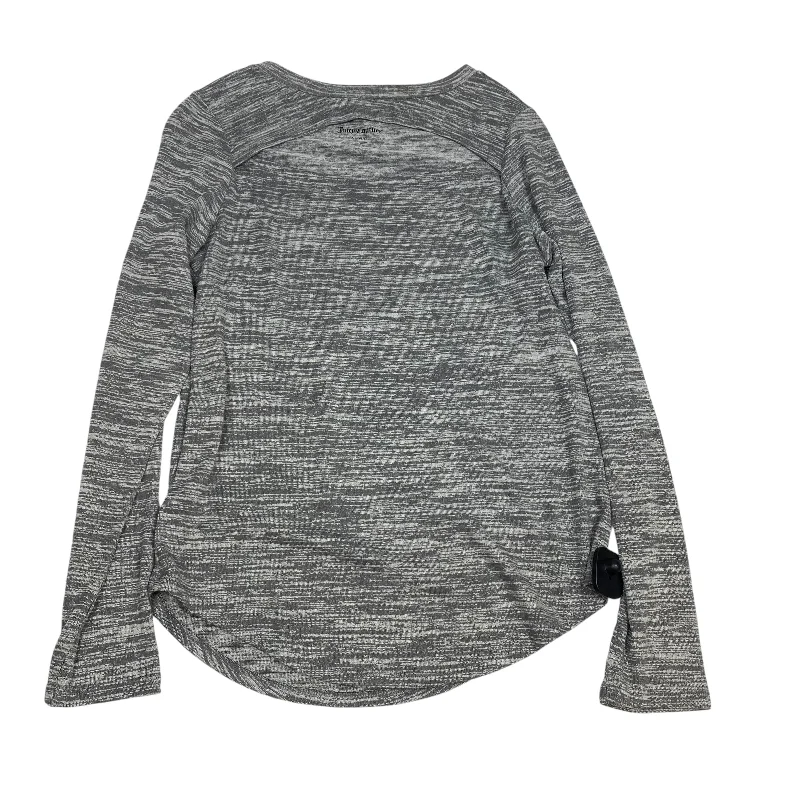 Early Bird Discount Top Long Sleeve By Juicy Couture In Grey, Size: Xl
