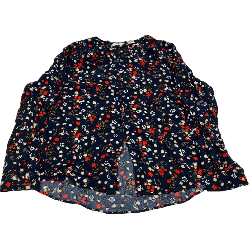 Referral Discount Top Long Sleeve By Levis In Navy, Size: L
