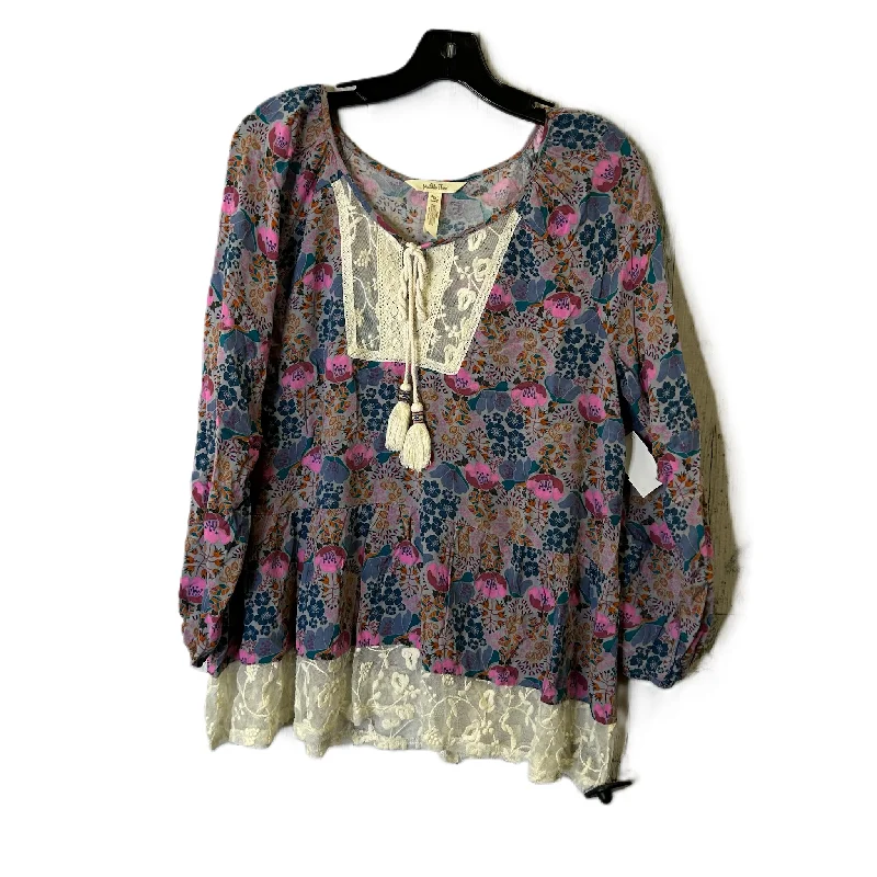Bargain Prices Top Long Sleeve By Matilda Jane In Multi-colored, Size: M