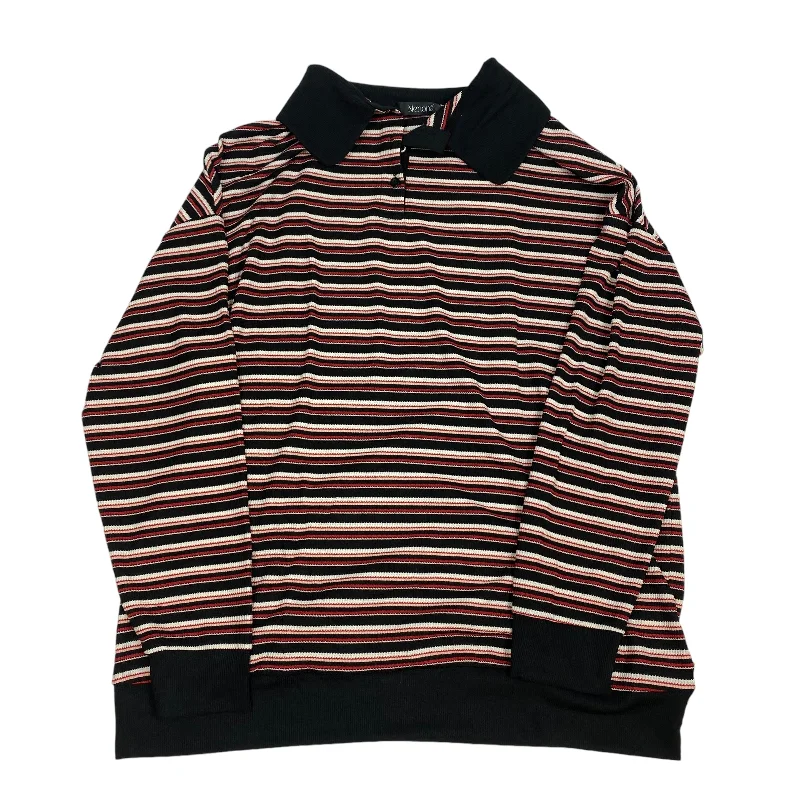 Limited Stock Top Long Sleeve By Nenona In Black, Size: Xl