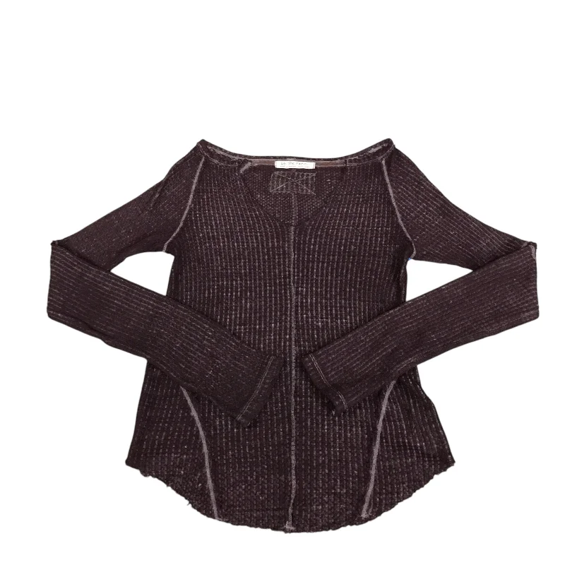 Price Drop Top Long Sleeve By We The Free In Purple, Size: M