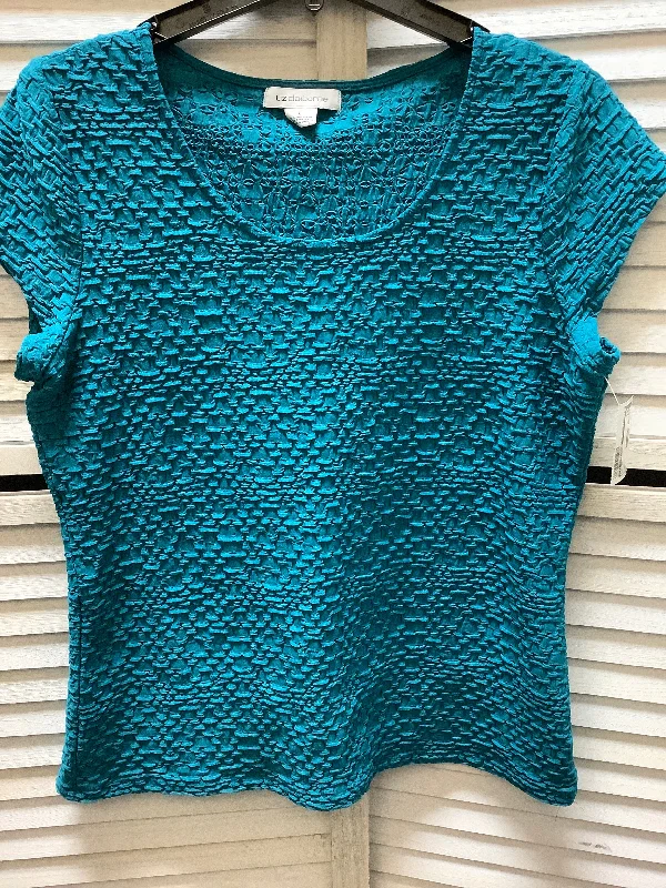 Big Savings Top Short Sleeve By Liz Claiborne  Size: L