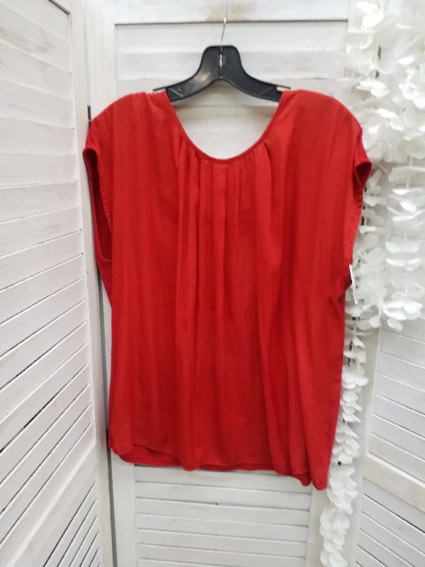Extra Discounts Top Short Sleeve By Loft  Size: L