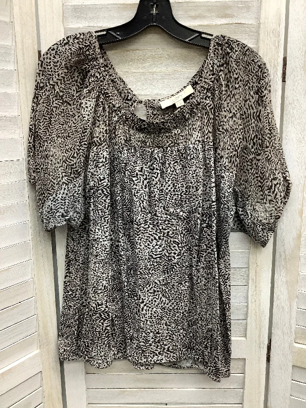 Deal Dash Top Short Sleeve By Loft  Size: L