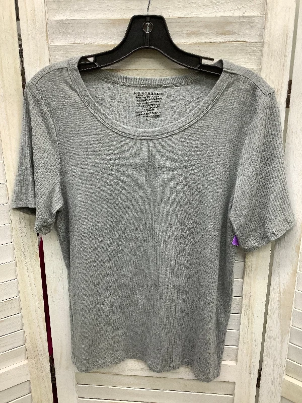 Sale Event Top Short Sleeve By Lucky Brand  Size: Xl