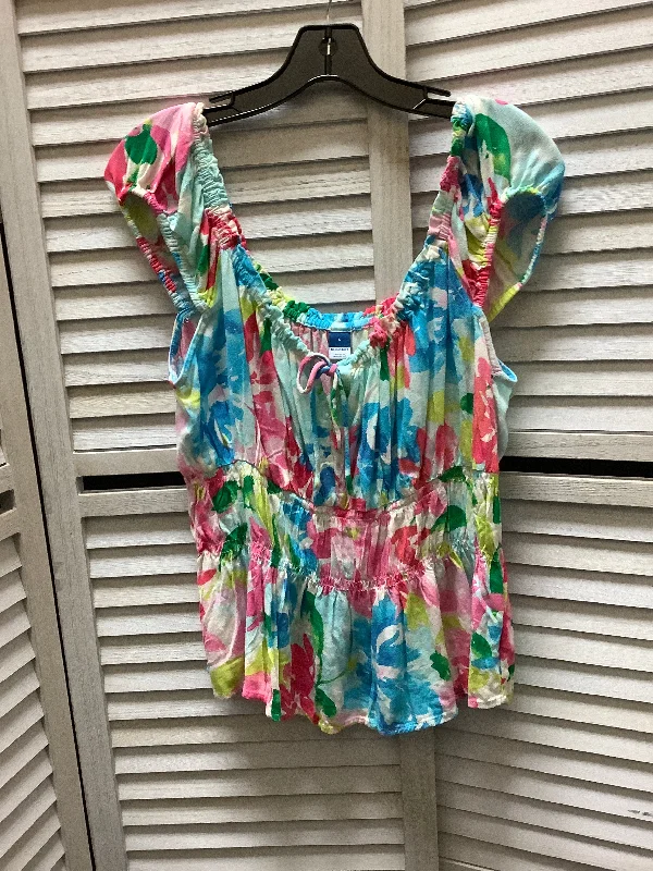 Season Finale Sale Top Short Sleeve By Old Navy  Size: L