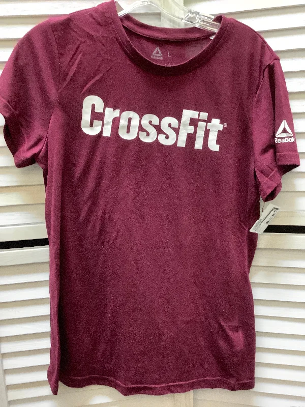 Price Smash Top Short Sleeve By Reebok  Size: L