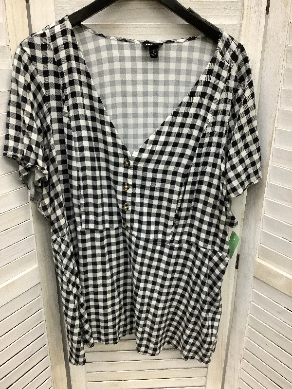 Amazing Deals Top Short Sleeve By Torrid  Size: 4x
