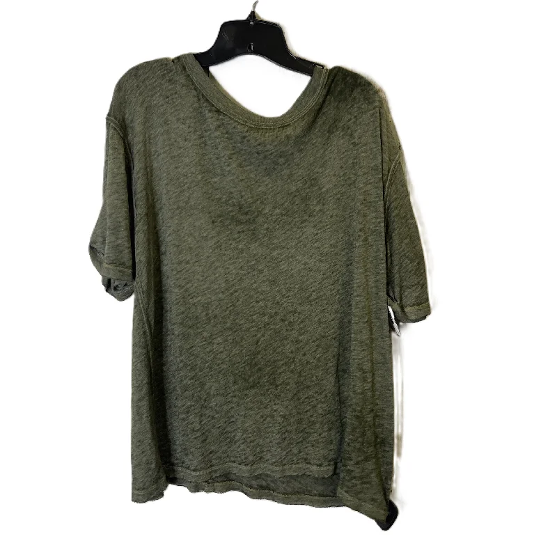 Super Deal Top Short Sleeve By We The Free In Green, Size: M