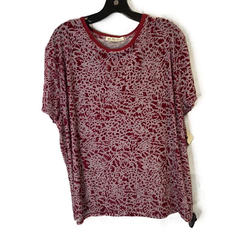 Shop and Save Top Short Sleeve By We The Free In Red, Size: S