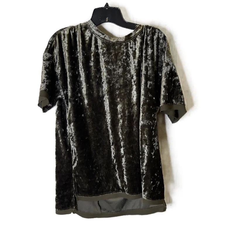 Fantastic Offers Top Short Sleeve By Wishlist In Green, Size: L