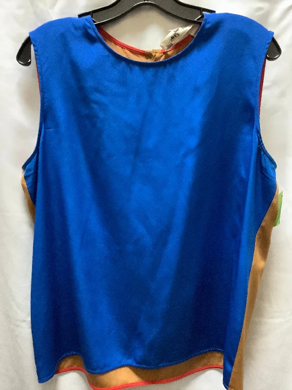 Markdown Madness Top Sleeveless Basic By Diane Von Furstenberg  Size: L