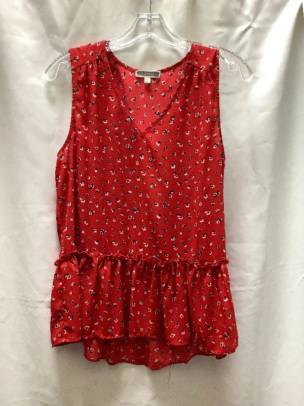 Final Sale Top Sleeveless Basic By Pleione  Size: M