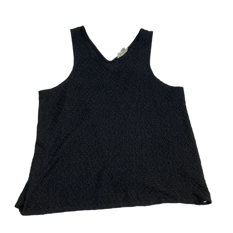 Special Discount Top Sleeveless By Deletta In Black, Size: L