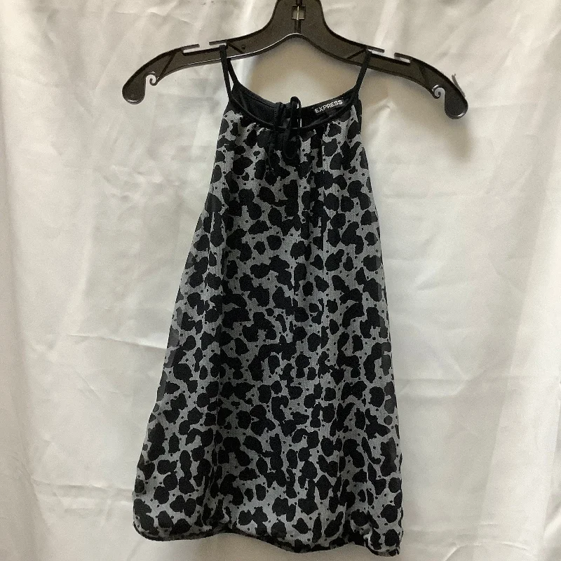 Midnight Sale Top Sleeveless By Express  Size: S