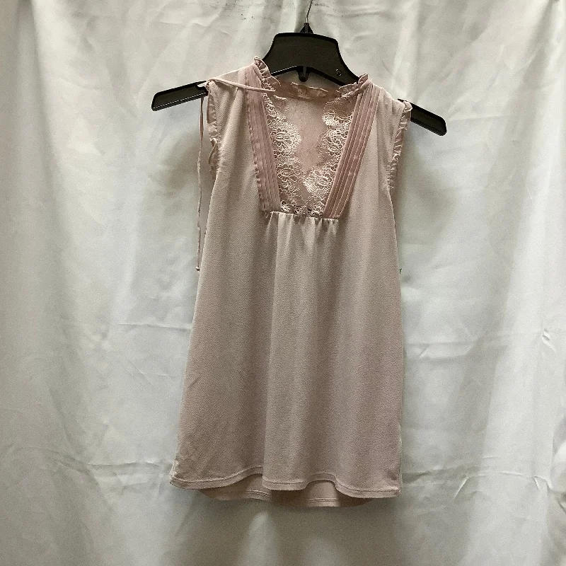 Sneak Peek Sale Top Sleeveless By Express  Size: Xs