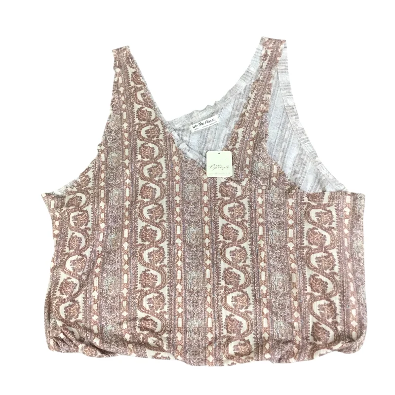 Steals and Deals Top Sleeveless By We The Free In Brown, Size: L