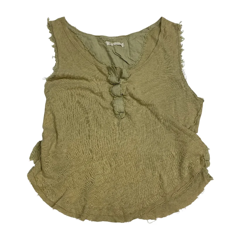Super Savings Top Sleeveless By We The Free In Green, Size: L