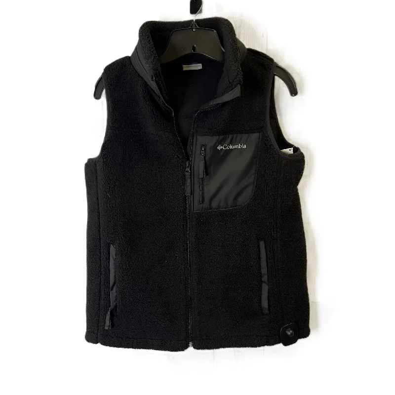 Holiday Sale Vest Fleece By Columbia In Black, Size: M