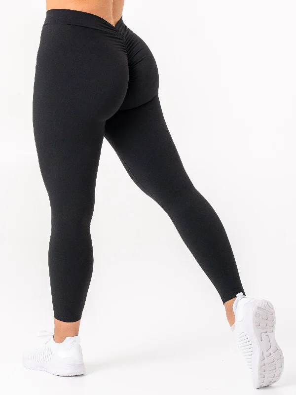 Buy More, Save More NKD V Scrunch Leggings - Black