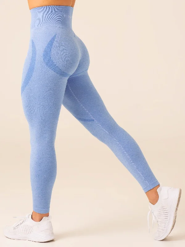 Crazy Deals Sculpt Seamless Leggings - Blue Marl